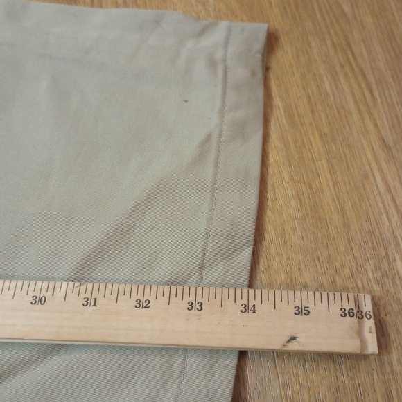 NWT Dickies Pants Mens Sz 38x34 Relaxed Fit Straight Leg High Rise Work Tan DMG* - Picture 9 of 12